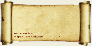 Olga Beloševac vizit kartica